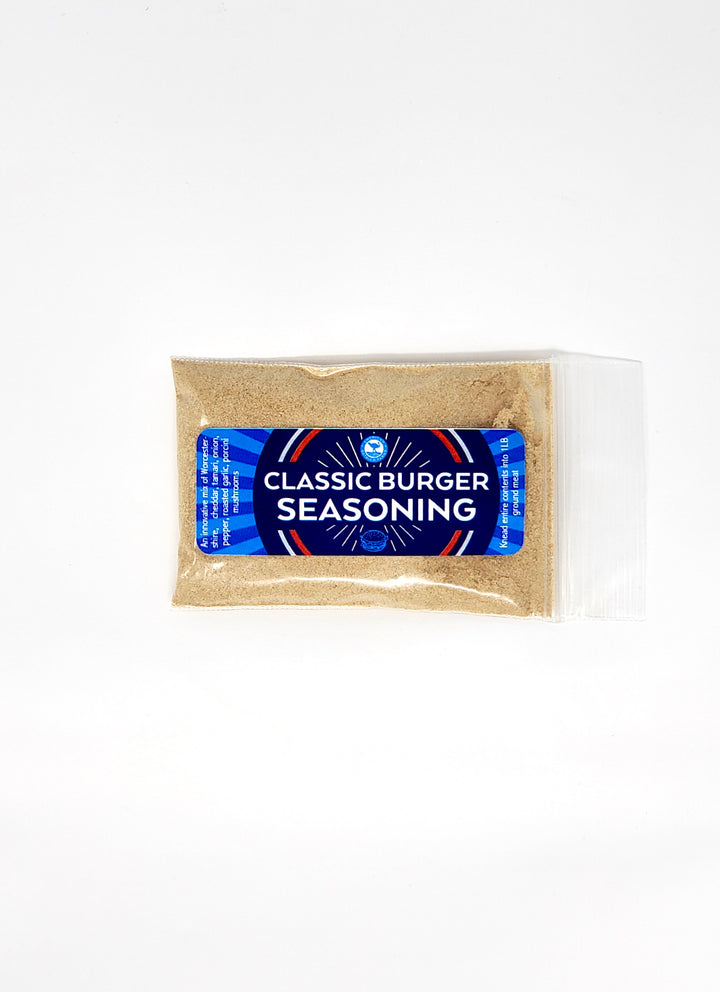 Sample packet of Classic Burger Seasoning
