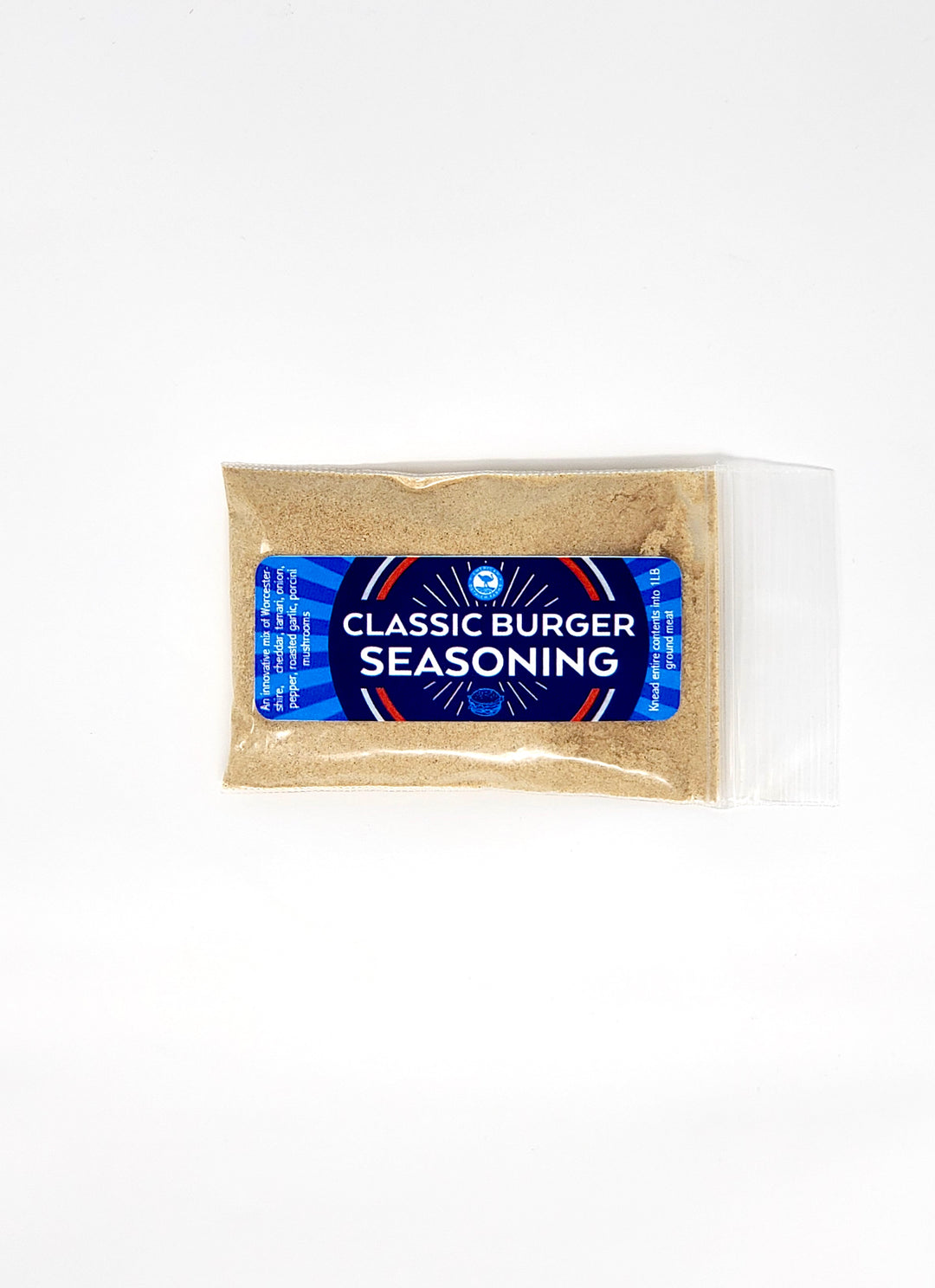 Sample packet of Classic Burger Seasoning