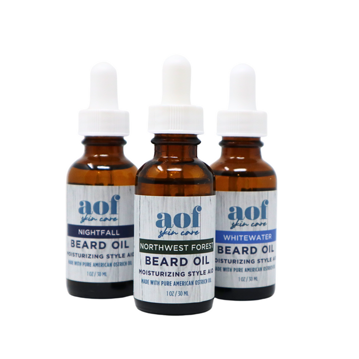 ostrich beard oils 