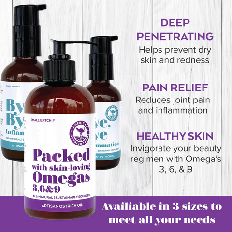 Benefits of ostrich oils
